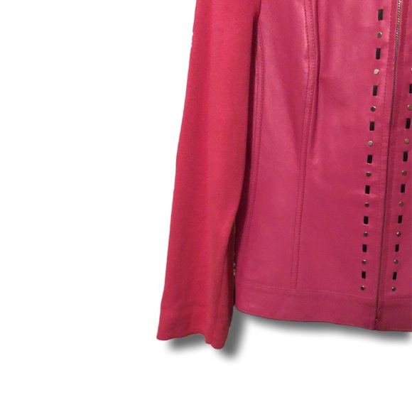 Nygard leather jacket size 6-8 - Picture 3 of 5